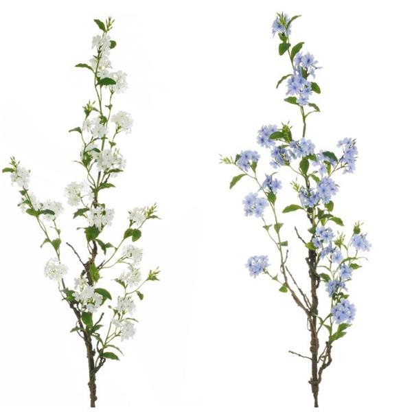 PLUMBAGO GIANT BRANCH W/FOAM STEM