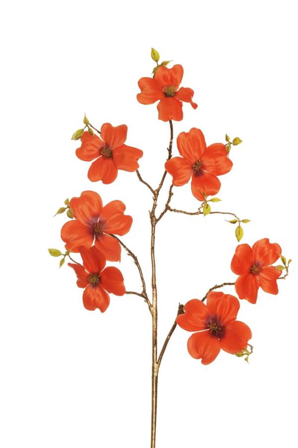 CORNIOLO SPRAY W/7 FLWS & GOLDEN ST ORANGE 80-374615 *1/12*