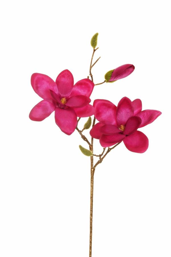 MAGNOLIA SPRAY X3, W/2 FLWS, 1 OPEN PURPLE 80-374769