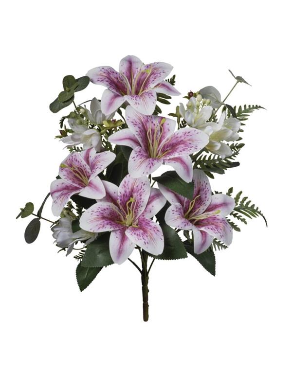 MAZZO FRONTALE GIGLI CM 45 PURPLE