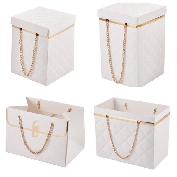 GIFT BOX BIANCO C/CATENA *1/144*