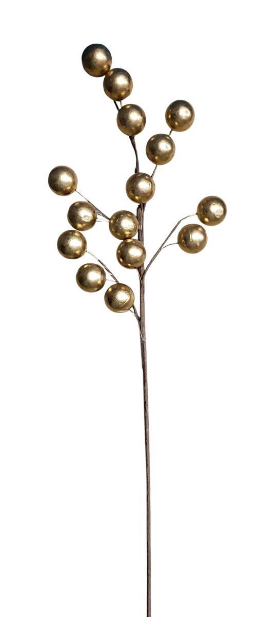RAMO BACCHE D.4 H.76 CM *1/12/72 EM94/O GOLD