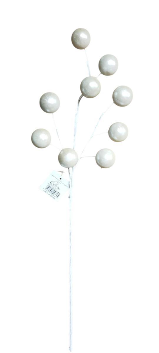 RAMO BACCHE D.4 H.64 CM *1/24/144* EM92/W WHITE