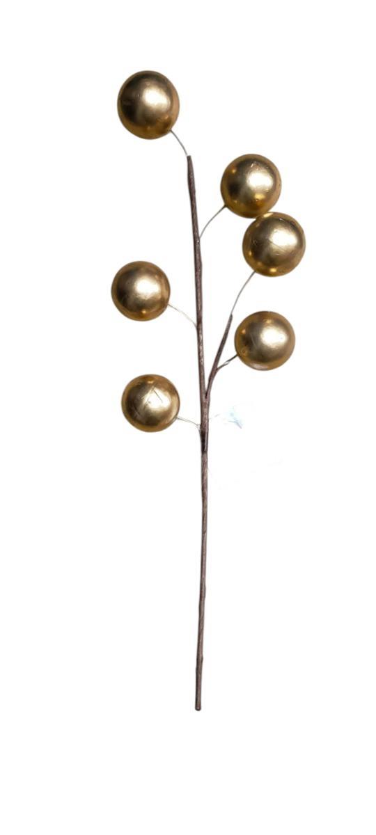 RAMO MACCHE D.4 H.43 CM *1/24/144* EM93/O GOLD