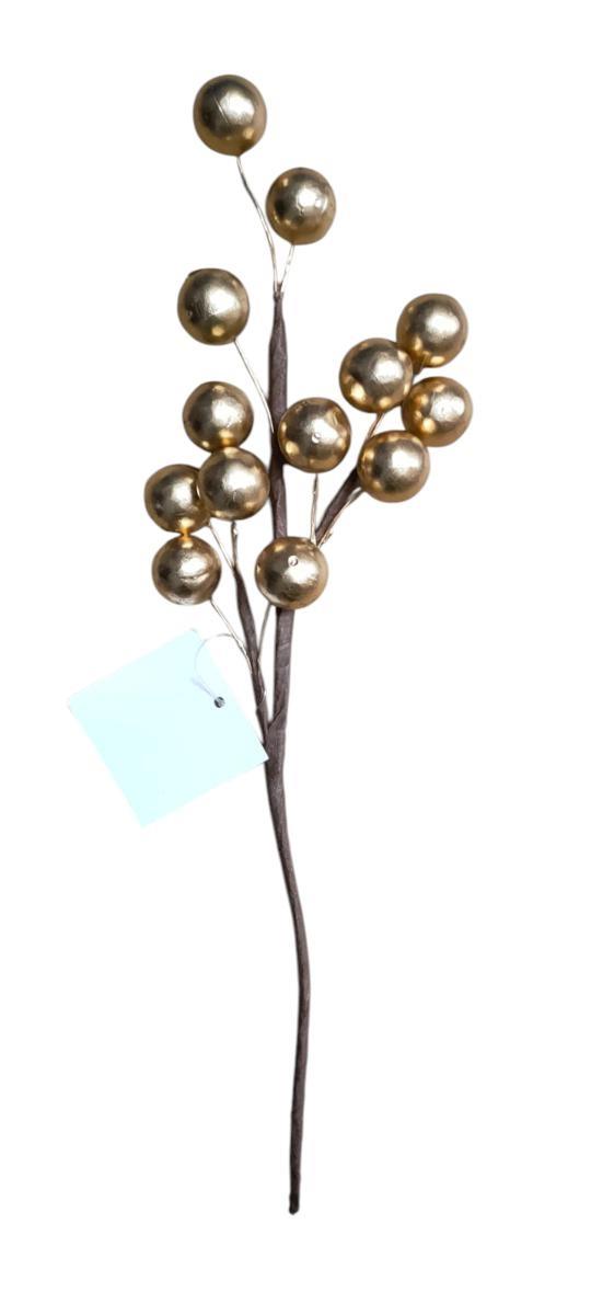 RAMO 13 BACCHE H.36CM *1/36/216* EM99/O GOLD