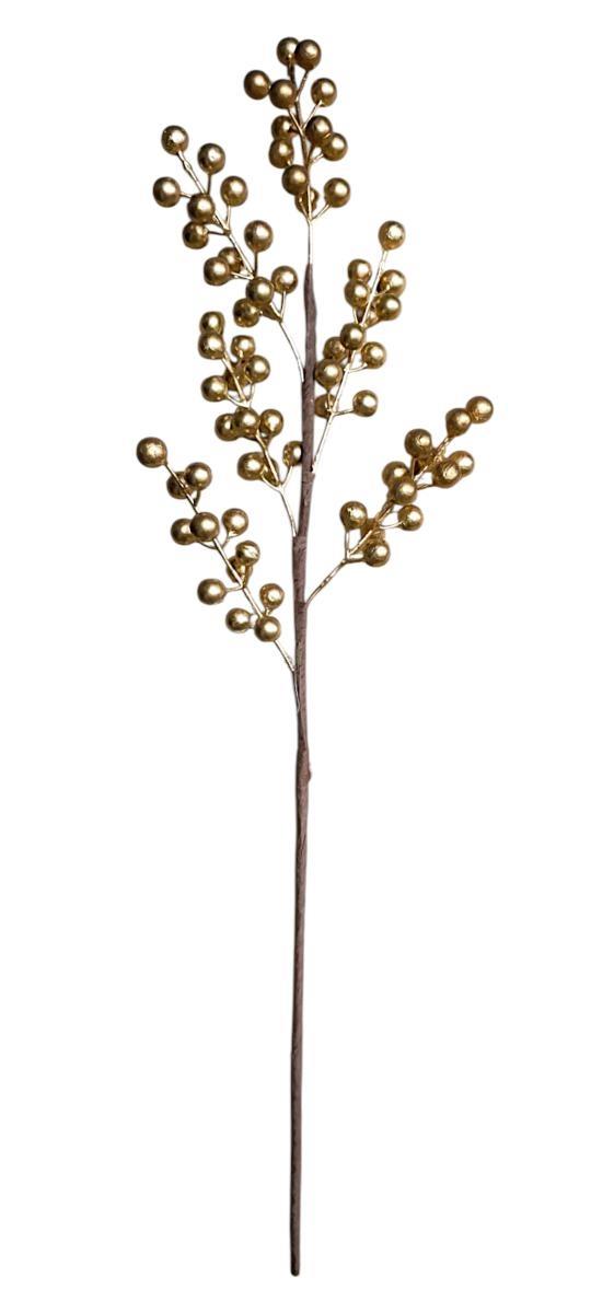 RAMO 72 BACCHE H.67CM *1/24/144* EM102/O GOLD