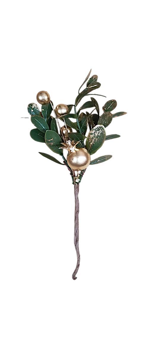 PICK MINI BACCHE H.15CM *1/12/240/960* EM104/O GOLD