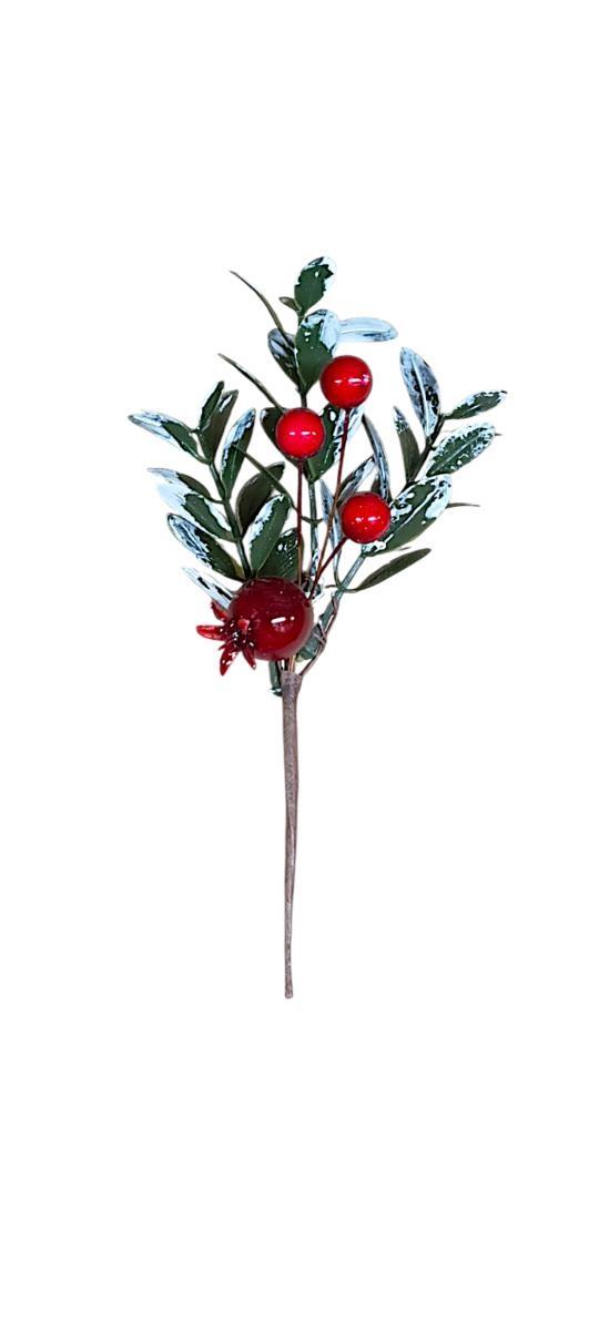 PICK MINI BACCHE H.15CM *1/12/240/960* EM104/R RED