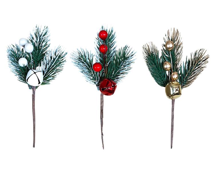 PICK PINO BACCHE C/CAMPANELLO H.13CM *1/12/240/960* EM103