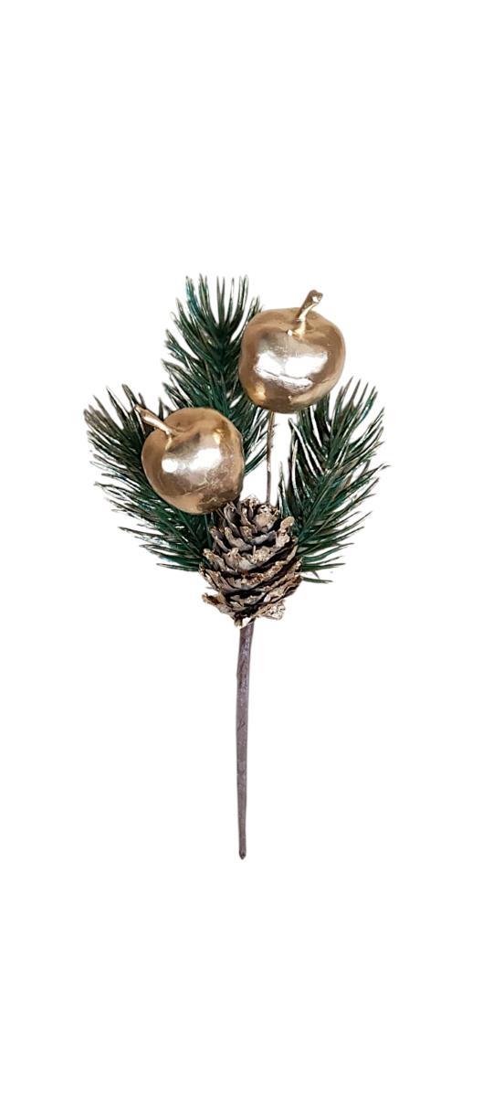 PICK PINO BACCHE C/PIGNA *1/12/240/960* EM106/O GOLD