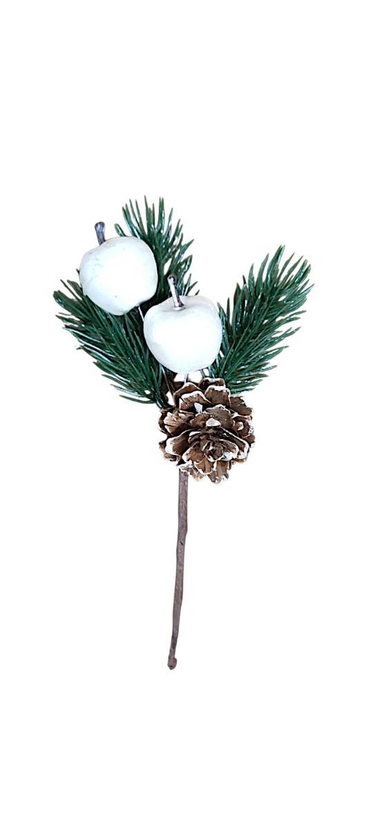 PICK PINO BACCHE C/PIGNA *1/12/240/960* EM106/W WHITE