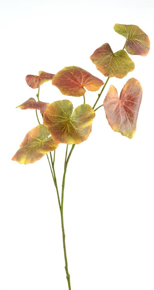 BEGONIA SPRAY W/9 LVS ORANGE - YELLOW *1/12*
