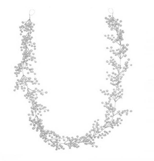 FESTONE BACCHE 180CM *1/6/72* EM109/W WHITE