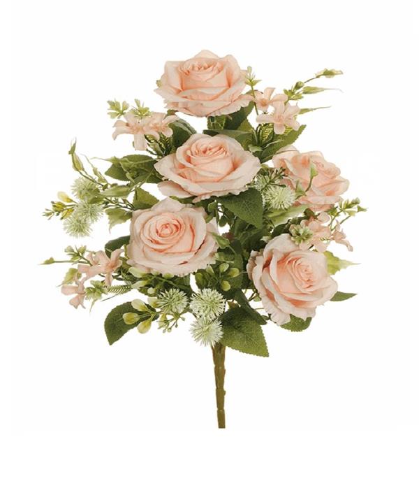 ECUADOR ROSE,PL BUSH X12,44 CM. *1/12/72* SALMON 80-441218