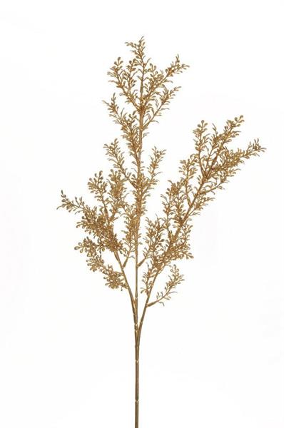 PLASTIC METALLIC RUTA SPRAY X3 77CM ,GOLD *1/24*