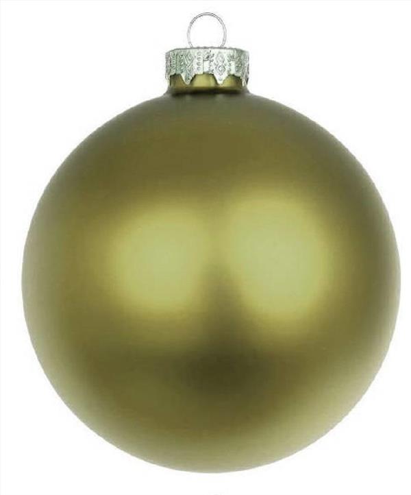 XMAS BALL PL 20CM PZ1 MATT *1/18* GOLD XBM200/G