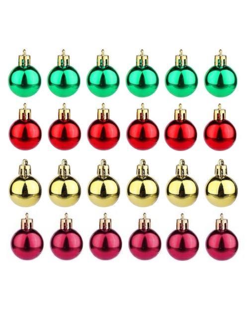 XMAS BALL PL 2.5CM CF.36PZ SHINING *36/120*