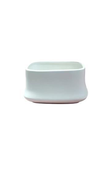 VASO AUREA CERAMICA 20*14 H.13.5CM BIANCO C40 *1/18*