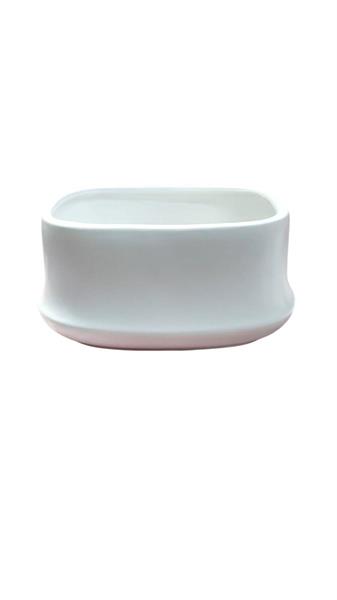 VASO AUREA CERAMICA 28*20 H.16CM BIANCO C41 *1/12*