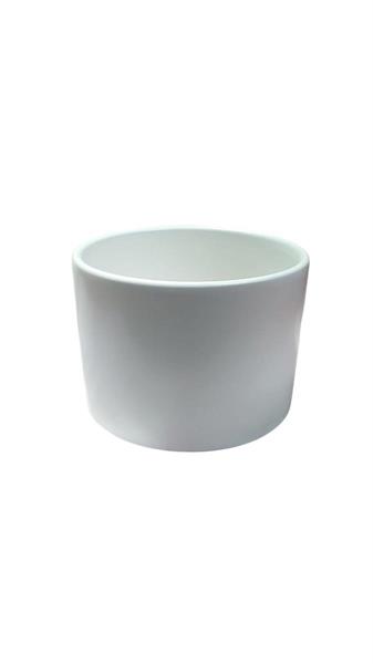VASO ECHO CERAMICA D.17 H.12CM BIANCO C48 *1/24*