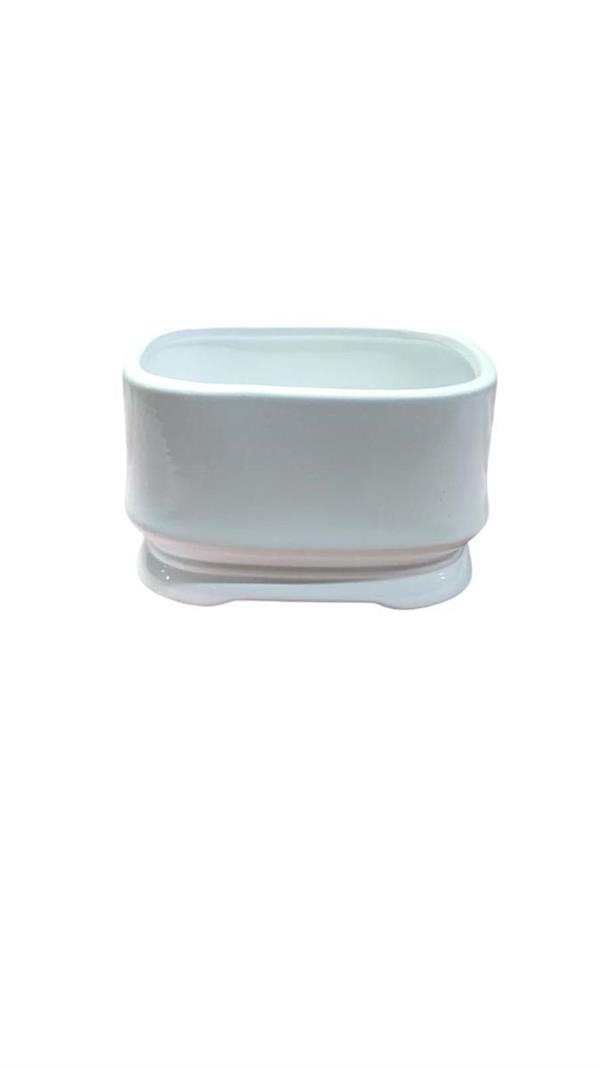 VASO PULSE CERAMICA 16*11 H.10CM BIANCO C50 *1/36*