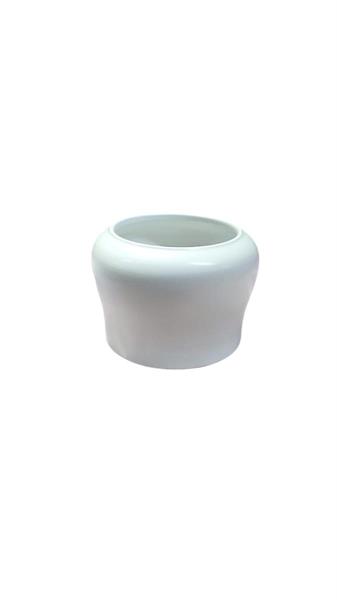 VASO ARIA CERAMICA D.11 H.10CM BIANCO C52 *1/48*