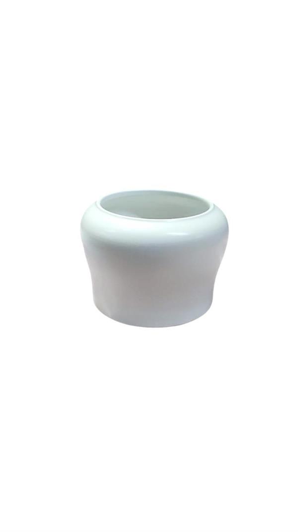 VASO ARIA CERAMICA D.11 H.10CM BIANCO C52 *1/48*