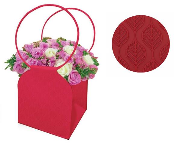 TRIANON BAG 15*15 H.16.5CM CF.10PZ RED 38X1603