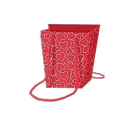 BAG SIGNATURE ROMIE 11*15 H.170CM CF.10 PZ RED 38B1512