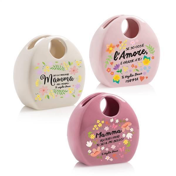 POCHETTE 17*8,5 H 17,5 - MAMMA MIXED COLORS *1/18*