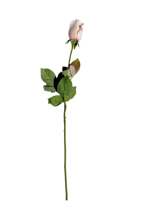 HIGH QUALITY REALTOUCH ROSE BUD W-3 LT PINK (80-322999)