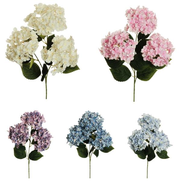 3D P.HYDRANGEA ARBORESCENS X3 W/10 LVS,70CM *1/12*