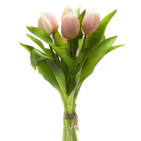 BUNCH X 7 TULIPANO H.29 CM **1/12/72** ROSA CHIARO EM64/LP