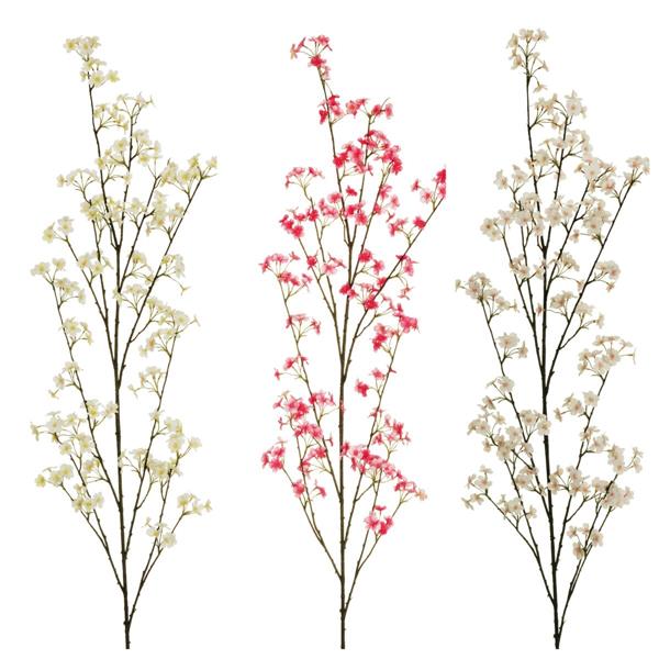 APPLE BLOSSOM CORED LONG BRANCH W/C STEM,160 CM *1/12/48*