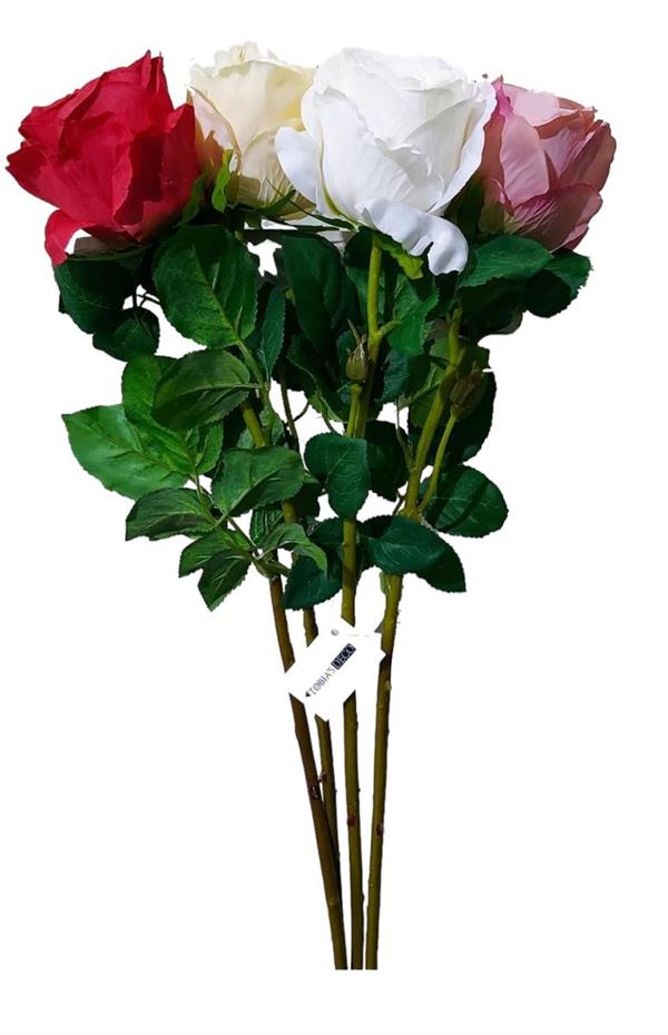 MICRO PEACH OPEN ROSE SPRAY *1/12*