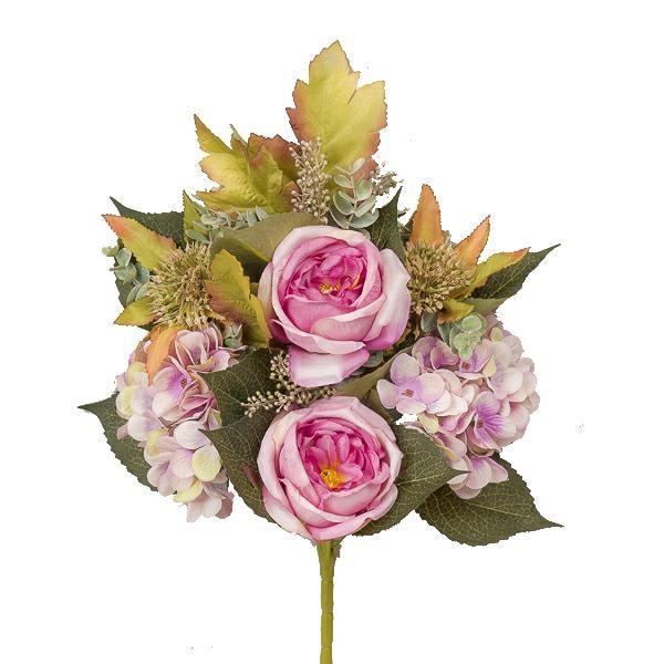 MAZZO FRONT. ROSA INGLESE 45 CM OLD LAVENDER *1/12/96*