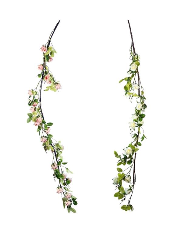 180CM ALICE ROSE BUD GARLAND