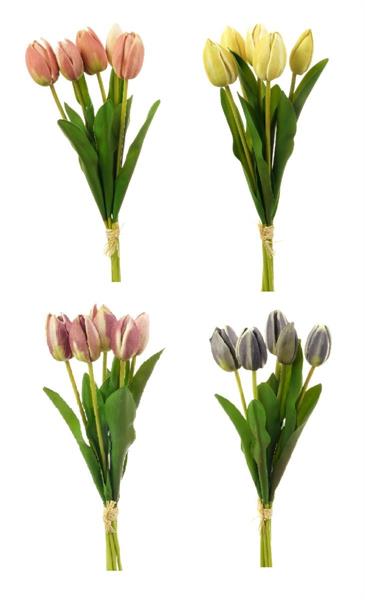 40CM TULIPS BOUQUETS X5