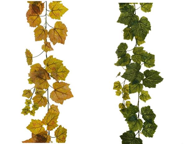 GRAPE GARLAND W/92 REAL TOUCH 180 CM *1/6*
