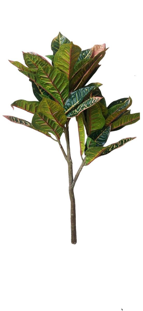 81CM VARIABLE LEAF WOOD BUSH *1/6/12* 54129 RED/GREEN