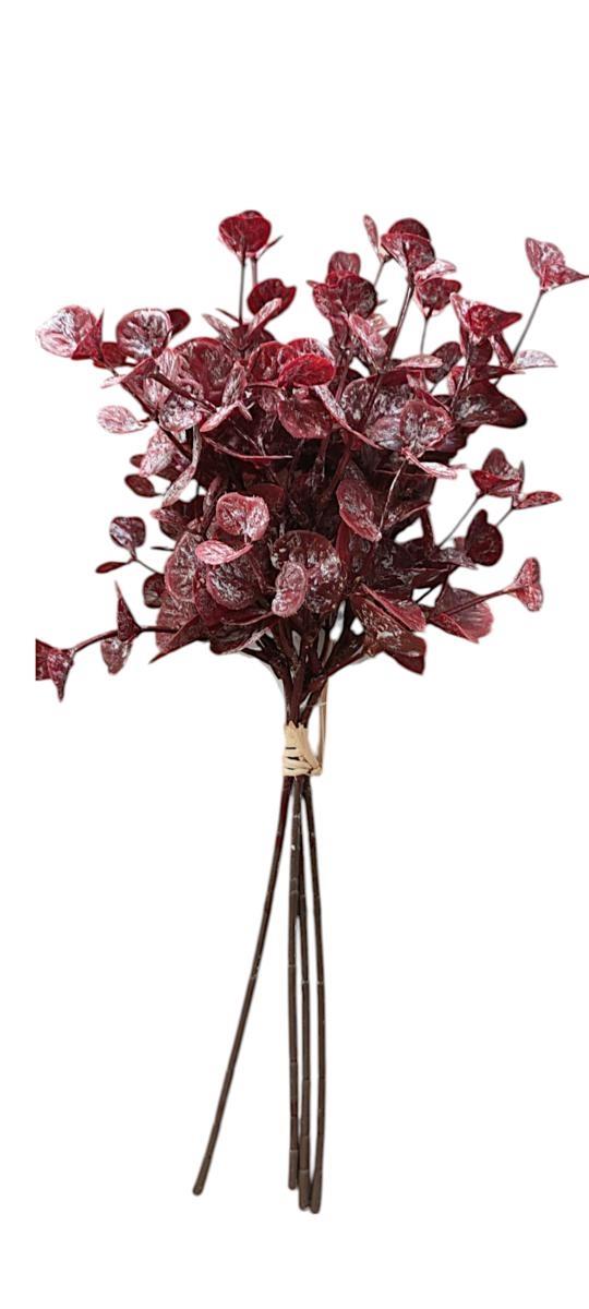 WINTER SKY EUCALIPTUS BUNDLE X4 BURGUNDY