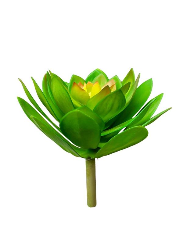 GIANT PLASTIC ECHEVERIA D.32 H.22CM GREEN 80-344335