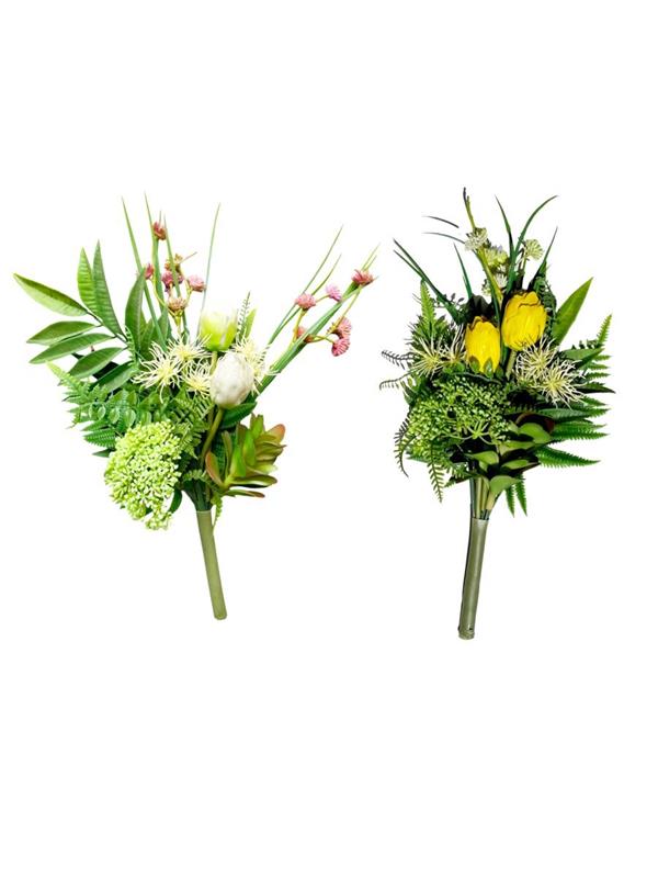 MAZZO FRONT.TULIP/PIANTE GRASSE