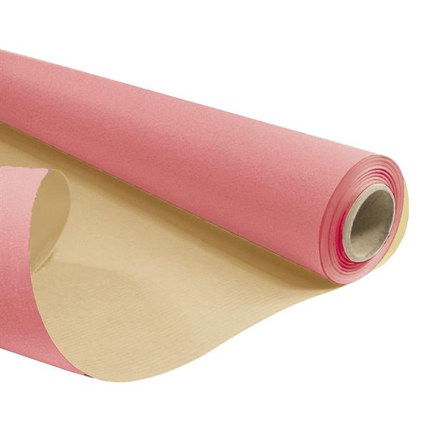 BOBINA CARTA H.79 CM X 50 MT AVANA-ROSA (770581)*1/4*