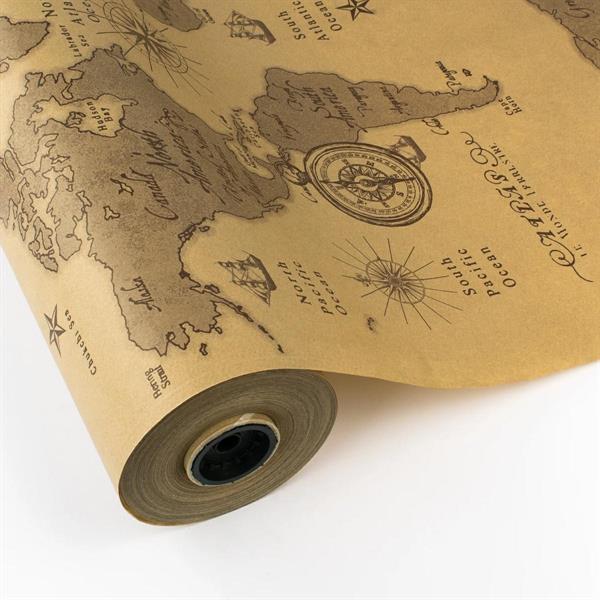 BOBINA CARTA 70 CM X 50 MT. - AVANA CARTINA GEOGRAFICA **1/6**