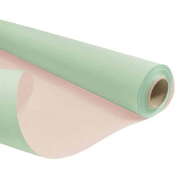 BOBINA CARTA 0.79 X 40 MT *1/4* BICOLOR V.ACQUA-ROSA CH(77R0355)