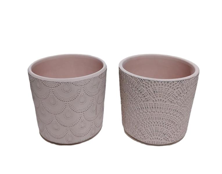 CASPO' ANNI 30 2 MIX DES D.13.5XH12.7CM ROSA ANTICO (52102P)