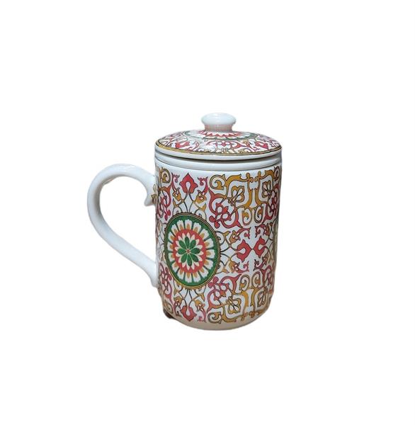 TAZZA CERAMICA CON FILTRO DELALCA H 10 CM *1/36* (NPZ36)