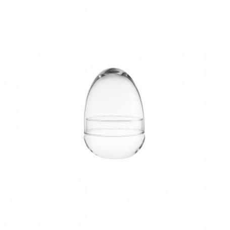 TERRARIUM GLOBE UOVO VETRO D.10.5 X H 16.5 CM *1/6* (FR175/16)