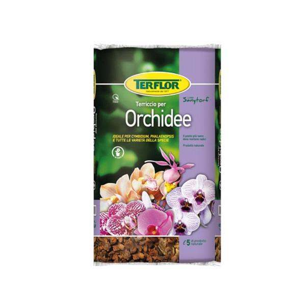 SUBSTRATO PER ORCHIDEE SANYTORF 5 LT